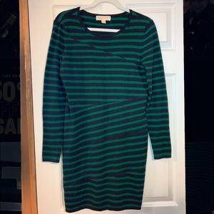 Michael Kors Striped Sweater Dress